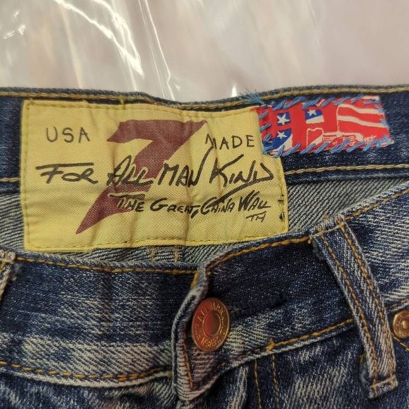 NWT 7 for All Mankind Bootcut Jeans Size 28 Inseam 33 - Picture 4 of 12